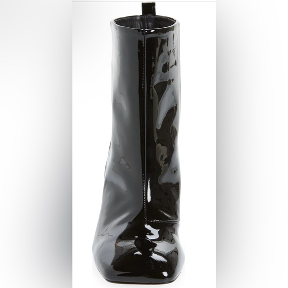 🖤 NIB! Good American Patent Ankle Boot - Picture 4 of 12